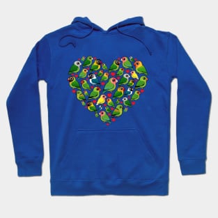 Birdorable Lovebird Heart Hoodie